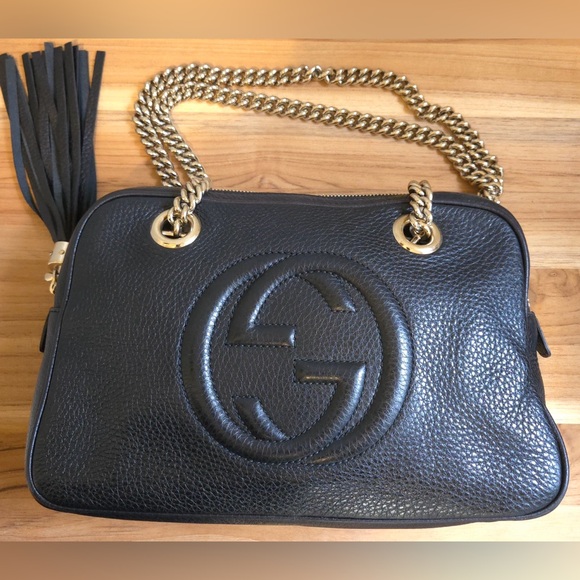 COA Included - Gucci Interlocking G Soho Shoulder Bag - LIKE NEW! - Picture 13 of 16